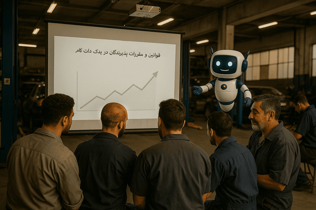قوانین و مقررات پذیرندگان در یدک دات کام