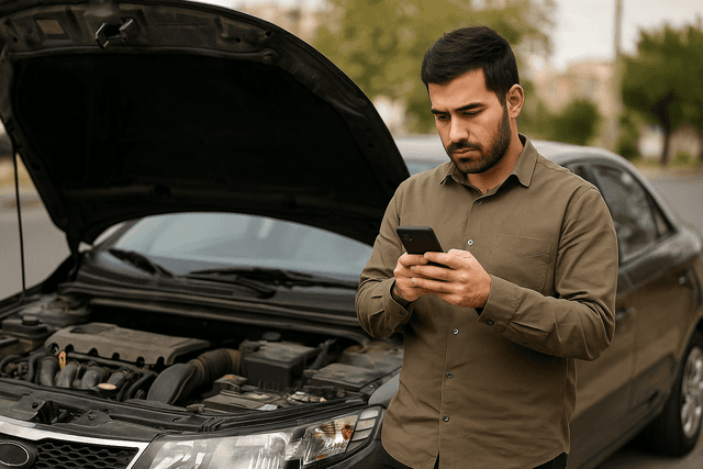 تعمیر و نگهداری تخصصی خودرو با هوش مصنوعی یدک دات کام